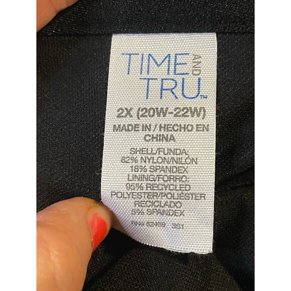 Time and Tru 1X Bottom 2X Top Leopard Print Bikini Plus Size Underwire - Picture 6 of 6